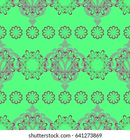 Endless abstract pattern. Background texture.  Vector illustration.