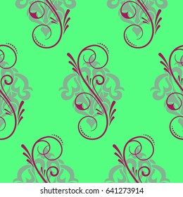 Endless abstract pattern. Background texture.  Vector illustration.