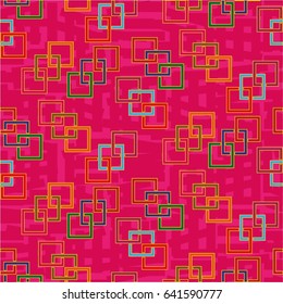 Endless abstract pattern. Background texture.  Vector illustration.