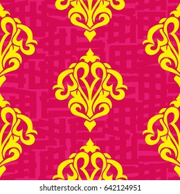 Endless abstract pattern. Background texture.  Vector illustration.