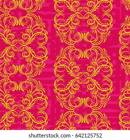 Endless abstract pattern. Background texture.  Vector illustration.