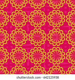 Endless abstract pattern. Background texture.  Vector illustration.