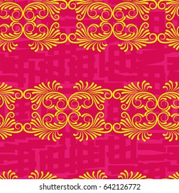 Endless abstract pattern. Background texture.  Vector illustration.