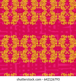 Endless abstract pattern. Background texture.  Vector illustration.