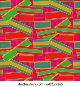 Endless abstract pattern. Background texture.  Vector illustration.