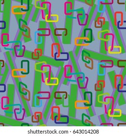 Endless abstract pattern. Background texture.  Vector illustration.
