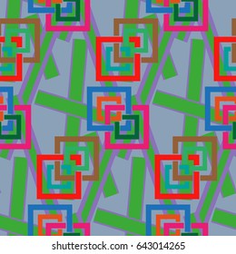 Endless abstract pattern. Background texture.  Vector illustration.