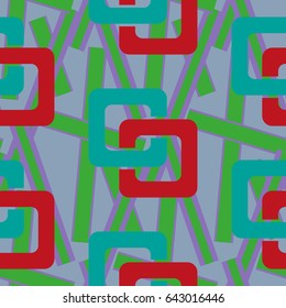 Endless abstract pattern. Background texture.  Vector illustration.