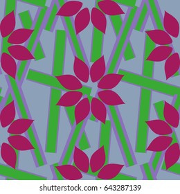 Endless abstract pattern. Background texture.  Vector illustration.