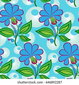 Endless abstract pattern. Background texture.  Vector illustration.