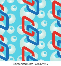 Endless abstract pattern. Background texture.  Vector illustration.