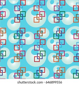 Endless abstract pattern. Background texture.  Vector illustration.
