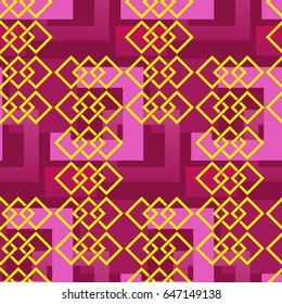 Endless abstract pattern. Background texture.  Vector illustration.