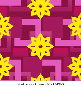 Endless abstract pattern. Background texture.  Vector illustration.