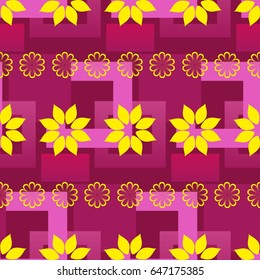 Endless abstract pattern. Background texture.  Vector illustration.