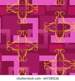 Endless abstract pattern. Background texture.  Vector illustration.