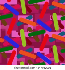 Endless abstract pattern. Background texture.  Vector illustration.