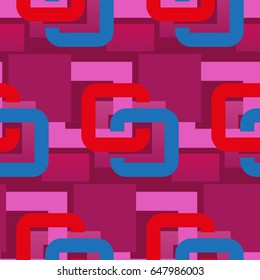 Endless abstract pattern. Background texture.  Vector illustration.