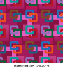 Endless abstract pattern. Background texture.  Vector illustration.