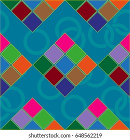 Endless abstract pattern. Background texture.  Vector illustration.