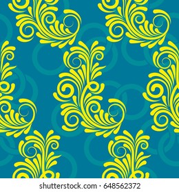 Endless abstract pattern. Background texture.  Vector illustration.