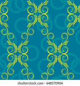Endless abstract pattern. Background texture.  Vector illustration.