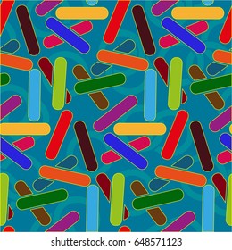 Endless abstract pattern. Background texture.  Vector illustration.