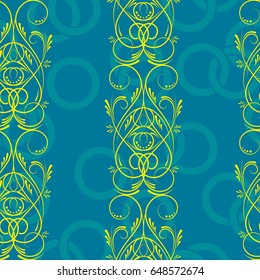 Endless abstract pattern. Background texture.  Vector illustration.