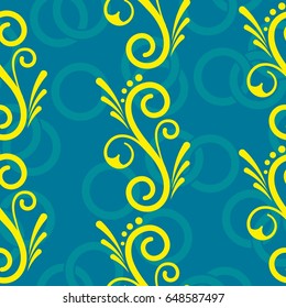 Endless abstract pattern. Background texture.  Vector illustration.