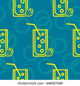 Endless abstract pattern. Background texture.  Vector illustration.