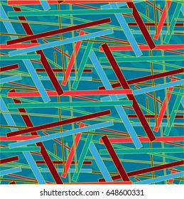 Endless abstract pattern. Background texture.  Vector illustration.