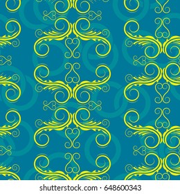 Endless abstract pattern. Background texture.  Vector illustration.