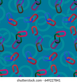 Endless abstract pattern. Background texture.  Vector illustration.