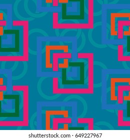 Endless abstract pattern. Background texture.  Vector illustration.