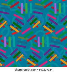 Endless abstract pattern. Background texture.  Vector illustration.