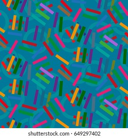 Endless abstract pattern. Background texture.  Vector illustration.