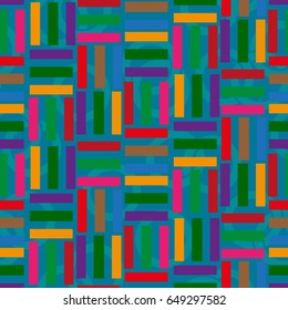 Endless abstract pattern. Background texture.  Vector illustration.