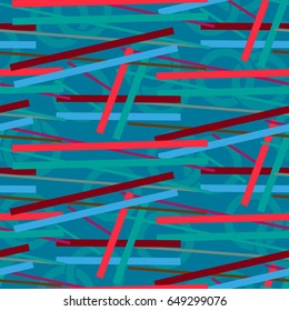 Endless abstract pattern. Background texture.  Vector illustration.