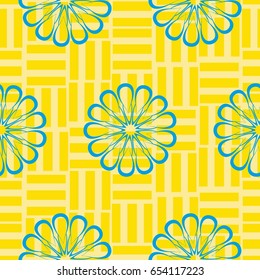 Endless abstract pattern. Background texture.  Vector illustration.