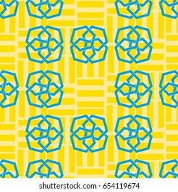 Endless abstract pattern. Background texture.  Vector illustration.