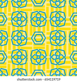 Endless abstract pattern. Background texture.  Vector illustration.