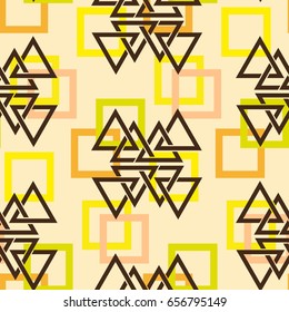Endless abstract pattern. Background texture.  Vector illustration.