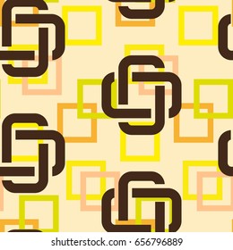 Endless abstract pattern. Background texture.  Vector illustration.
