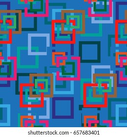 Endless abstract pattern. Background texture.  Vector illustration.
