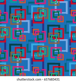 Endless abstract pattern. Background texture.  Vector illustration.