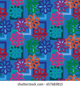 Endless abstract pattern. Background texture.  Vector illustration.