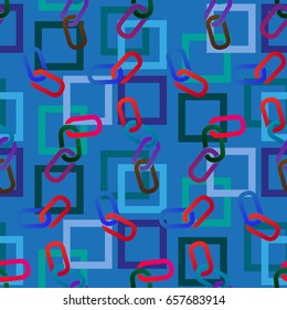Endless abstract pattern. Background texture.  Vector illustration.