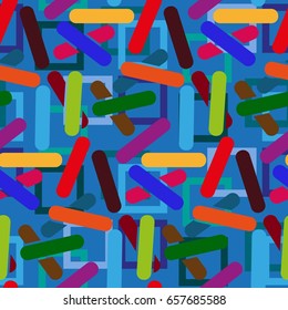 Endless abstract pattern. Background texture.  Vector illustration.