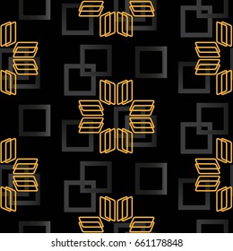 Endless abstract pattern. Background texture.  Vector illustration.