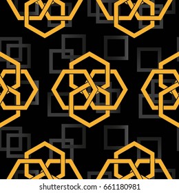 Endless abstract pattern. Background texture.  Vector illustration.